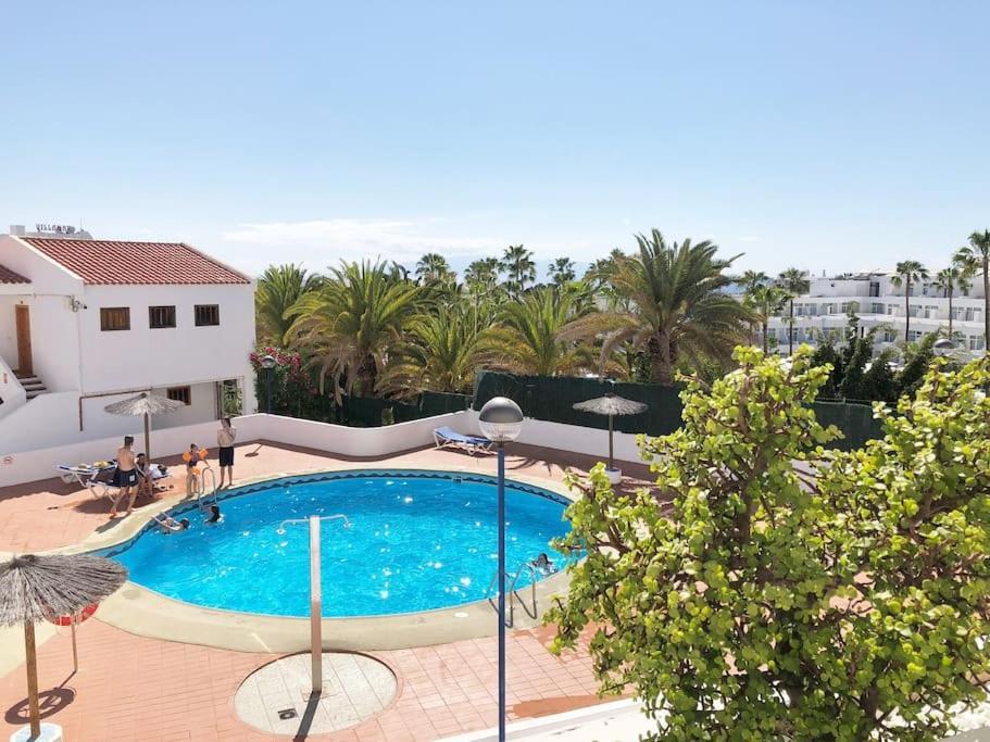 Apartamento Lucia Garden City Con Piscina Climatizada Плайя-Фаньябе Экстерьер фото