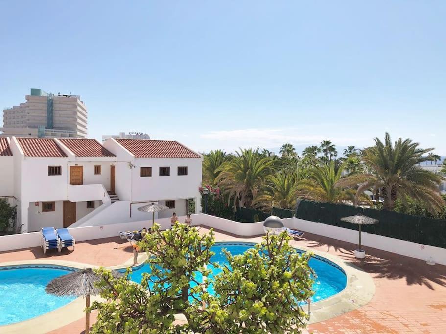 Apartamento Lucia Garden City Con Piscina Climatizada Плайя-Фаньябе Экстерьер фото
